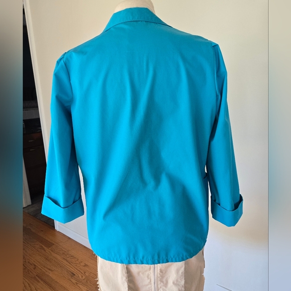 Vintage Blue Essex Junction Lightweight Jacket - Picture 3 of 4
